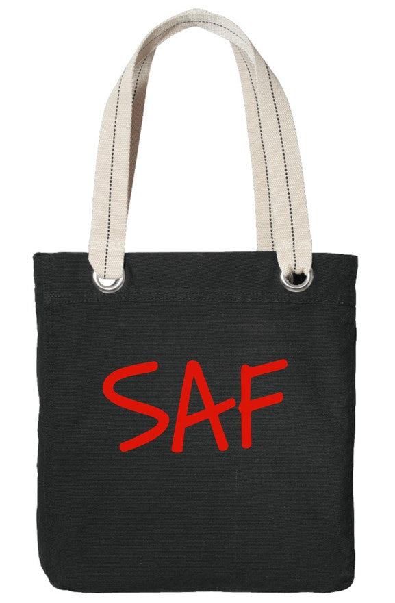 SAF Allie Black Tote