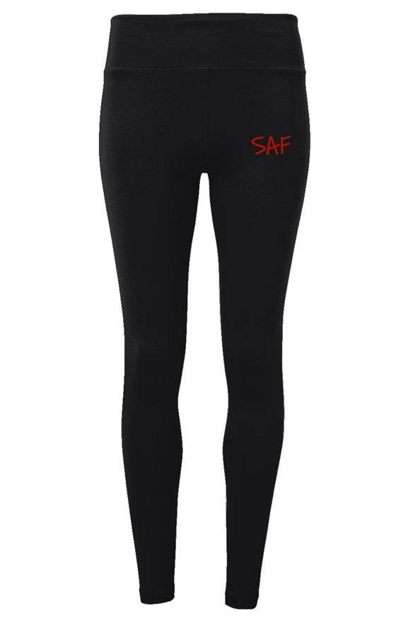 SAF Embroidered Ladies' Performance Leggings